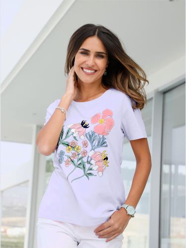 T-shirt à manches courtes imprimé floral - Witt - Modalova