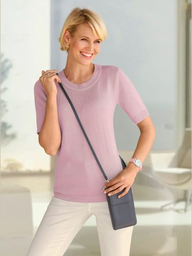 Gilet en tricot 50% coton - Collection L - Modalova