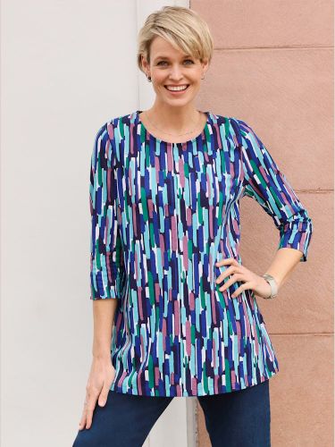 T-shirt long coupe en a affinante - Witt - Modalova