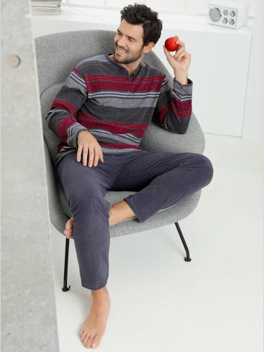 Pyjama éponge à fibres fines - Normann - Modalova