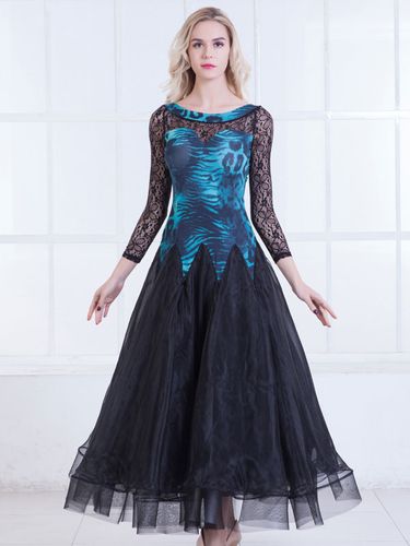 Robe de bal Performance avec dentelle en organza pour adultes Déguisements Halloween - milanoo.com - Modalova