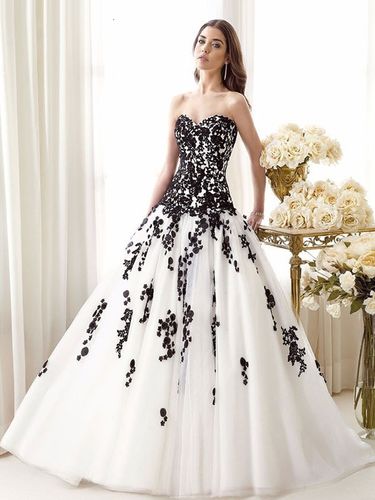 Robes de mariée en tullle Robe de princesse silhouette sans manches taille basse taille Robe royale en dentelle Robe de mariage - milanoo.com - Modalova