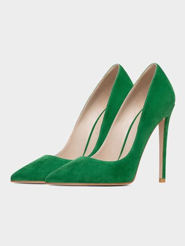 Escarpins à Talons Hauts avec Bout Pointu Unicolore - milanoo.com - Modalova