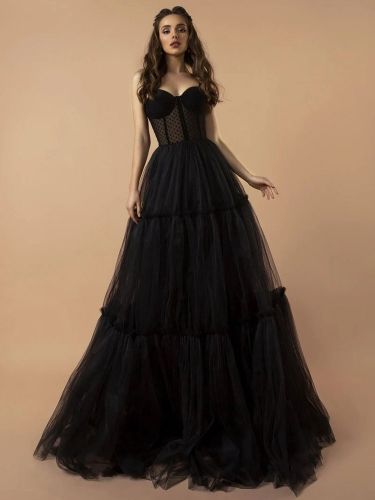 Robes de mariée 2026 dentelle A-ligne sans manches avec train robe de mariée personnalisation gratuite - milanoo.com - Modalova