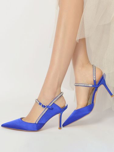 Chaussures de Mariage à Talons Hauts avec Bout Pointu Unicolore - milanoo.com - Modalova