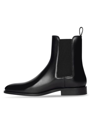 Bottines avec Bout Rond en Cuir Synthétique Unicolore - milanoo.com - Modalova
