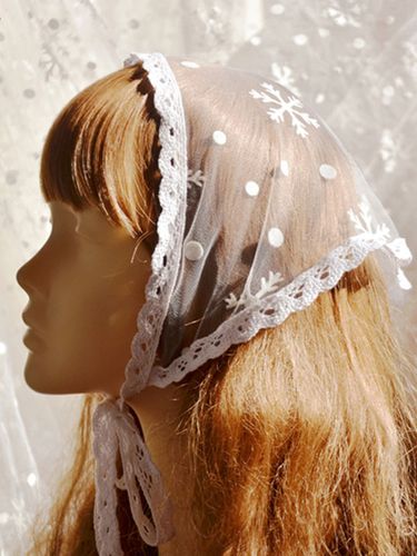 Chapeau Mignonne Lolita Accessoires Dentelle Couvre-chef Polyester Divers - milanoo.com - Modalova