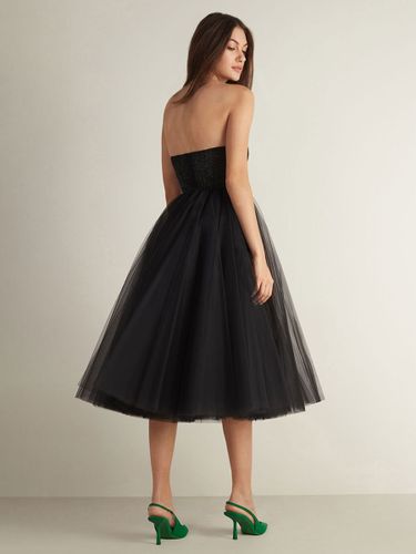 Robes de mariée gothiques dentelle A-ligne sans manches thé longueur robe de mariée personnalisation gratuite - milanoo.com - Modalova