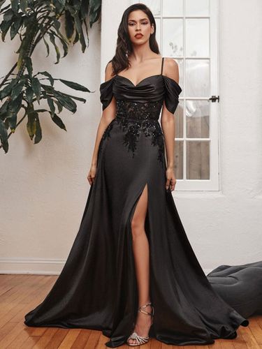 Robes de mariée A-ligne sans manches en dentelle sur le devant avec train Robe de mariée Personnalisation gratuite - milanoo.com - Modalova