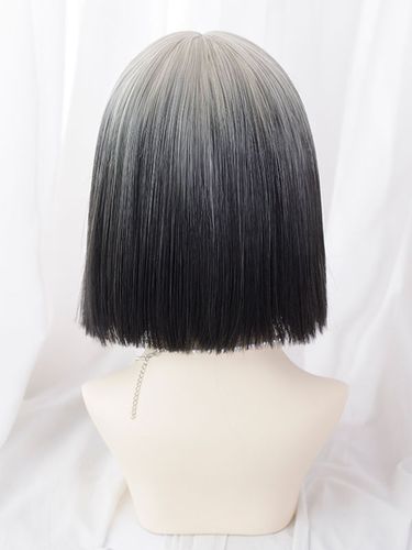 Perruques Lolita Courtes Accessoires Lolita De Couleur Fendue - milanoo.com - Modalova