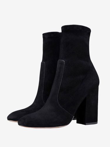 Bottines à bout pointu et talon épaiss chaussures - milanoo.com - Modalova