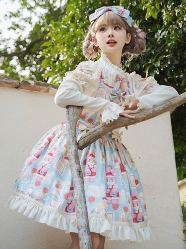 Robe Mignonne Lolita sans manches - milanoo.com - Modalova