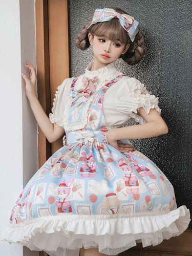 Robe Mignonne Lolita sans manches - milanoo.com - Modalova