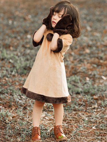 Robe Noël Déguisement Enfant Costumes De Vacances De Noël - milanoo.com - Modalova