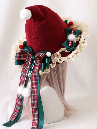 Chapeau Mignon Lolita Accessoire Nœuds Polyester - milanoo.com - Modalova