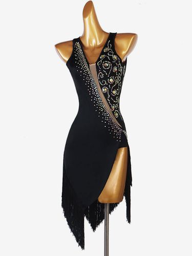 Costume de danse latine Costume de danse Lycra Spandex - milanoo.com - Modalova