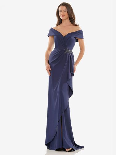 Robe de mère épaules dénudées sans manches sirène longueur au sol robes d\'invitées de mariage - milanoo.com - Modalova