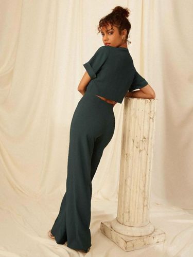 Robes de demoiselle d\'honneur Combinaison en polyester Longueur au sol Robe de soirée de mariage - milanoo.com - Modalova