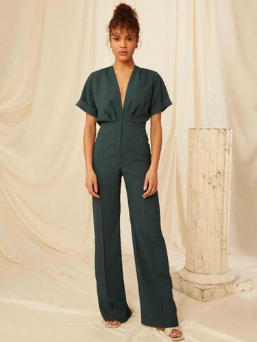 Robes de demoiselle d\'honneur Combinaison en polyester Longueur au sol Robe de soirée de mariage - milanoo.com - Modalova