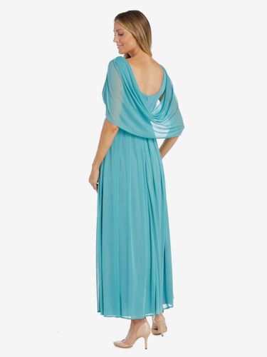 Robe de mère col en V sans manches ligne a ceinture robes d\'invitées de mariage - milanoo.com - Modalova