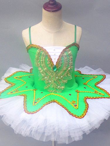 Costumes de danse de Ballet bordeaux filles ballerine en dentelle à paillettes ensemble de robe - milanoo.com - Modalova