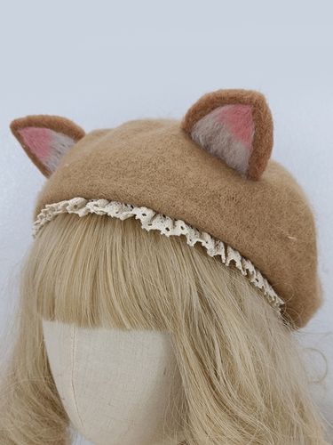 Chapeau Lolita de style ROCOCO à volants Accessoire en polyester Accessoires Lolita - milanoo.com - Modalova
