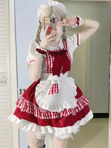 Robe Sweet Lolita en polyester à manches courtes - milanoo.com - Modalova
