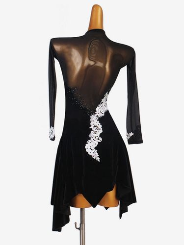 Robe Lycra Spandex Latin Danse Costume s - milanoo.com - Modalova
