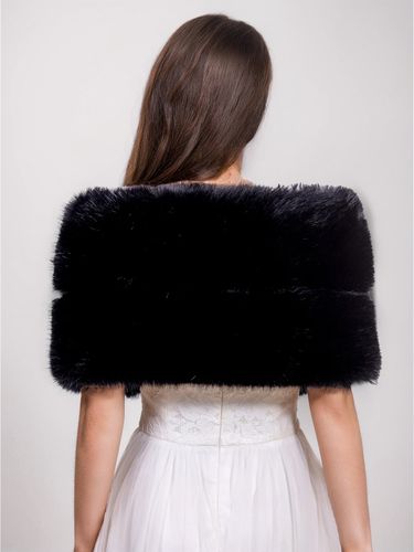 Poncho cape noir pour femme - milanoo.com - Modalova