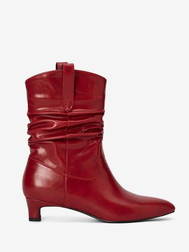 Bottines à talon chaton et bout pointu - milanoo.com - Modalova