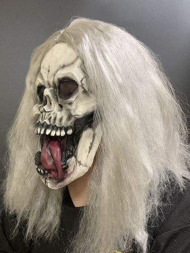 Masque de squelette en forme de langue pour Halloween accessoire de fête effrayant pour spectacles - milanoo.com - Modalova