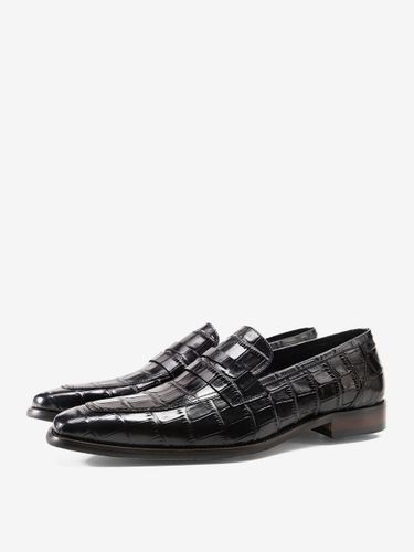 Mocassins Pennys chaussures habillées classiques et chics en cuir de vache - milanoo.com - Modalova