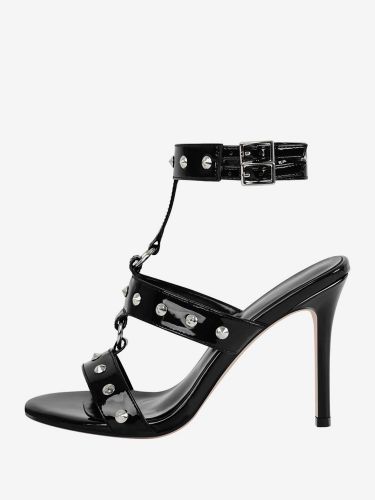 Sandales à talons hauts et bout ouvert chaussures à perles - milanoo.com - Modalova