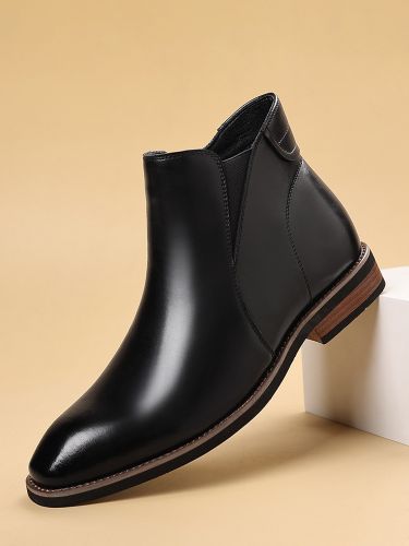Bottines Chelsea rétro style britannique mode - milanoo.com - Modalova