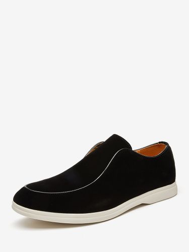 Chaussures décontractéess bout rond à enfiler - milanoo.com - Modalova