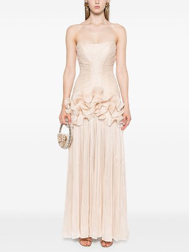 Robe de soirée longue sans bretelles dos nu chic et semi-formelle - milanoo.com - Modalova
