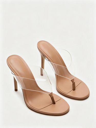 Sandales tongs à talons hauts et dos nu - milanoo.com - Modalova