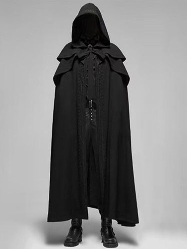 Cape à capuche unisexe médiévale gothique vampire costume Renaissance - milanoo.com - Modalova