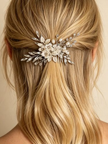 Accessoires de coiffure de mariée en métal - milanoo.com - Modalova