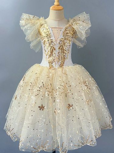 Costume de danse classique - Robe de ballerine en polyester pour spectacle - milanoo.com - Modalova