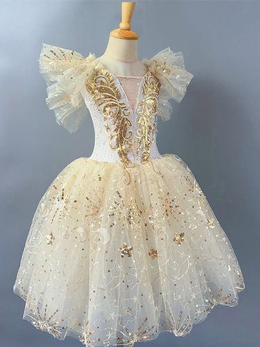 Costume de danse classique - Robe de ballerine en polyester pour spectacle - milanoo.com - Modalova