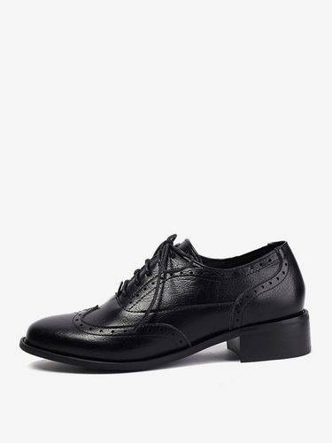 Chaussures Oxfords bout rond lacets décontractées - milanoo.com - Modalova