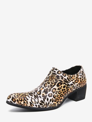 Chaussures habilléess à bout pointu et talon compensé - milanoo.com - Modalova