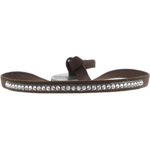 Bracelet A17646 - Bracelet Tissu Cristaux Swarovski - Les Interchangeables - Modalova