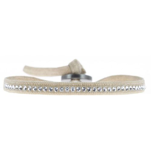 Bracelet A31424 - Bracelet Tissu Cristaux Swarovski - Les Interchangeables - Modalova
