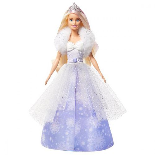 Poupée Barbie Princesse Flocons - Mattel - Modalova