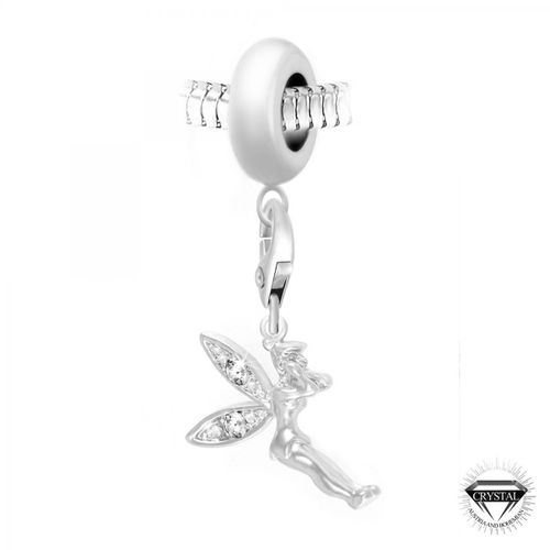 Charm perle fée par SC Crystal Paris® orné de cristaux Swarovski par SC Crystal - So Charm Bijoux - Modalova