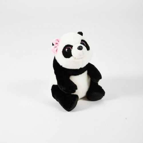 Panda avec n?ud rose 30 cm - Soft Friends - Modalova