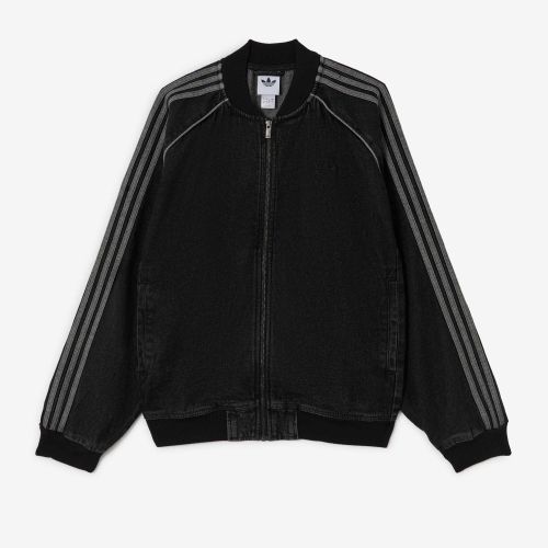 Jacket Fz Superstar Denim Noir - adidas Originals - Modalova