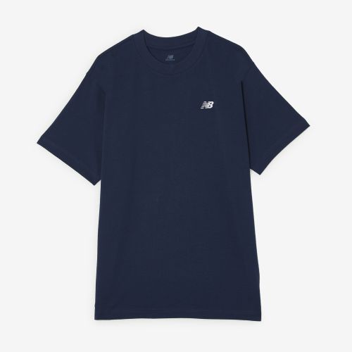 Tee Shirt Small Logo Marine/blanc - New Balance - Modalova